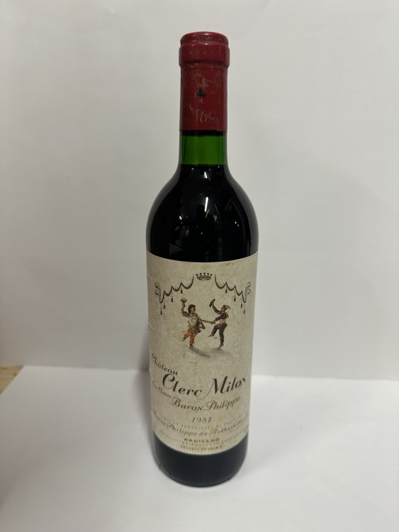 Chateau Clerc Milon Baron Phillipe Pauillac 1987